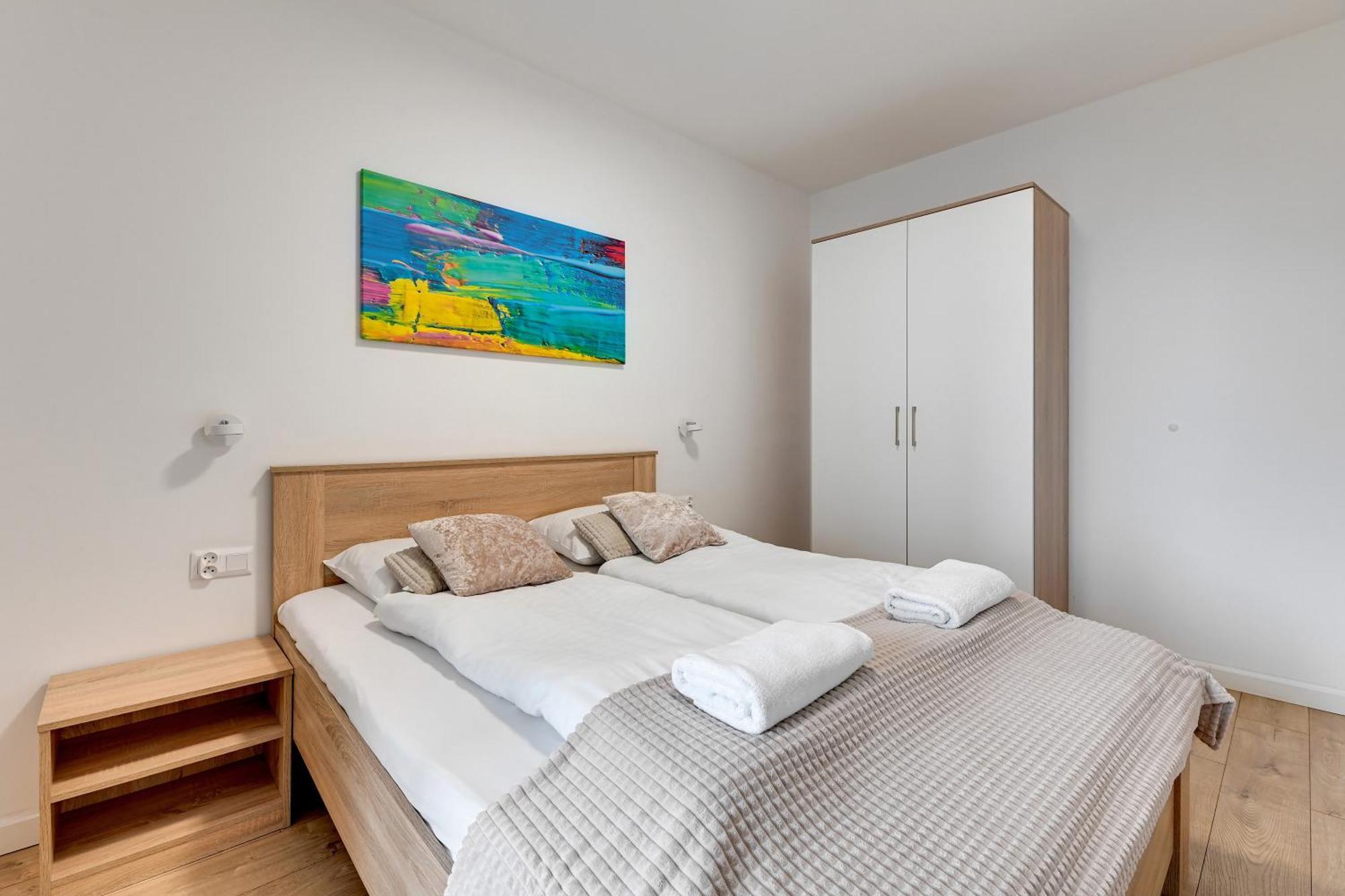 Apartament Nadmorskie Spektrum & Parking Danzig Exterior foto